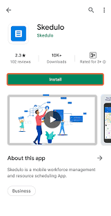See the image below for an overview of the app when you open it for the first time. Get Started With The Skedulo Mobile App Lumary