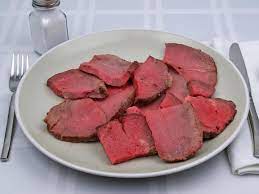 There isn't any stuffing to prepare and there are no bones that make it tricky to carve. Calories In 340 Grams Of Roast Beef