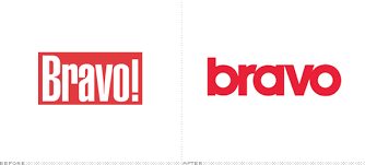 Bravo Logo Evolution Typography Branding Logo Evolution Channel Logo