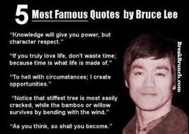 5 Most Famous Quotes By Bruce Lee Breakbrunch The next best thing to eating food, is talking about it. 5 most famous quotes by bruce lee