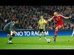 Robben ends bayern's run of final misery. Arjen Robben Goal Against Borussia Dortmund Champions League Final 2013 Youtube