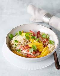 Homard Au Beurre Citronne Mangue Poelee Et Quinoa