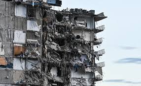 The building that partially collapsed is champlain towers south condo in surfside. 02aalks Axarm