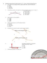 Penilaian Harian Matematika Kelas 4 Semester 2 Pengukuran Sudut