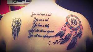 Dreamcatcher Quote My Daughter S New Back Piece Dream Catcher Quotes Tattoo Quotes Dream Catcher