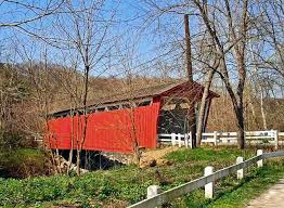 Everett covered bridge is located in peninsula. Everett Road Bridge Ohio