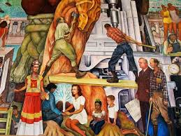 Diego Rivera S Pan Unity Mural Mural Diego Rivera Painting