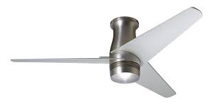 From white ceiling fans and black ceiling fans to brushed nickel and bronze, factor in color with design to achieve the perfect look for your space. Ceiling Fan Velo Hugger Alu Brushed Vam Ug