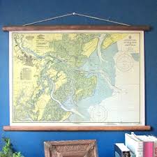 Savannah Georgia Vintage Nautical Chart Vintage Nautical Nautical Chart Savannah Chat