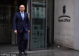 The unconventional 'power stance' bewildered commentators online. Sajid Javid Replaces Amber Rudd As Home Secretary Live Daily Mail Online