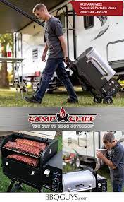 Camp Chef Pursuit 20 Portable Wood Pellet Grill Ppg20 Bbqguys Pellet Grill Grilling Camp Chef