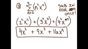 Summation Sigma Notation Youtube