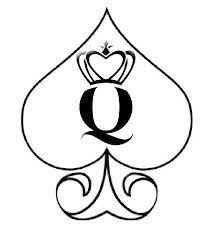 What is the meaning behind queen of spades tattoo? Queen Of Spades Queen Of Spades Tattoo Spade Tattoo Card Tattoo Designs