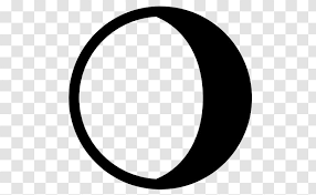 24 kb, mime type english: Solar Eclipse Lunar Phase Moon Symbol Monochrome Photography Transparent Png