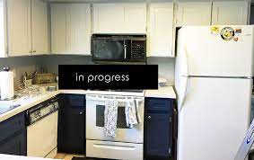 Use a gloss or semigloss latex enamel paint for your paint cabinets. The Best Paint For Laminate Kitchen Cabinets My Design Rules