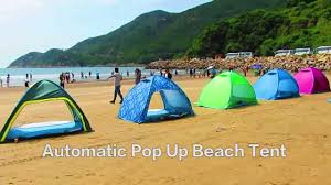 Ideal for indoor play as it works great as a play tent as well. Automatic Pop Up Beach Tent Beach Shelter Youtube