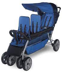 Foundations 3 Child Stroller Lx3 Regatta Blue 4130037 Triple Stroller Baby Stroller Reviews Triplet Stroller