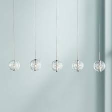 Et2 Orb 33 3 4 Wide 5 Light Bubble Glass Pendant Light V1439 Lamps Plus