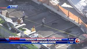 Who's checking the cement pours? Florida Teams Search For Survivors Of Pedestrian Bridge Collapse National Disaster Search Dog Foundation