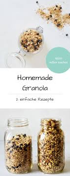 Homemade Granola Granola Rezept Rezepte Lecker