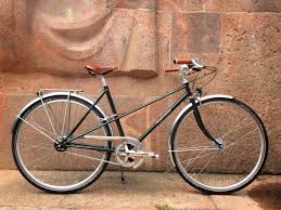 Rakete Mixte Racing Green Hammered Fenders Fahrrad Rad Rakete