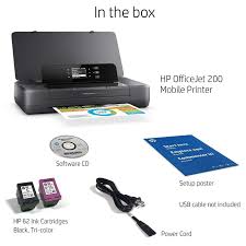 This durable, compact printer fits in your car, backpack, and more, for convenient. Hp Printer Officejet 200 Mobile Cz993a Lazada Indonesia