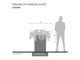 You can find potting soil at any gardening store or online.5 x research source. Trailing Ivy Hanging Plant Fake Ivy Indoor Plant Commercial Silk