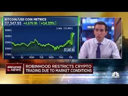 Bitcoin, buy, crypto, cryptocurrency, dogecoin, ethereum, exchange, review, robinhood, sale, trade Robinhood Restricts Crypto Trading Due To Market Conditions Youtube