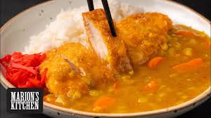 The grated apple gives sweetness to the sauce.this curry powder gets its traditional deep yellow colour from the. How To Make Japanese Katsu Curry At Home Marion S Kitchen Youtube