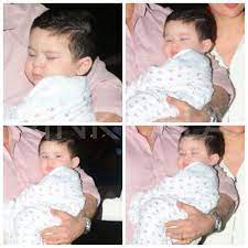 In Pics Taimur Ali Khan Pataudi Takes Off To Switzerland Sporting A Brand New Look Taimur Ali Khan Pataudi Taimur Ali Khan Kids Dress Boys