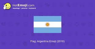 Some emoji implementations represent combinations of two regional indicator letters as a single flag symbol. Flag Argentina Emoji Meaning With Pictures From A To Z