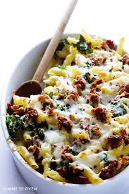 5 Ingredient Italian Sausage And Kale Baked Ziti Recipe Baked Ziti Ziti Recipes Baked Ziti Recipe