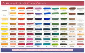 which is your favorite jo sonja color shown jo sonja hand