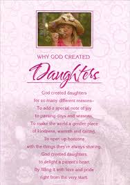 We did not find results for: Designer Greetings Why God Created Daughters Religious Inspirational Birthday Card For Daughter Walmart Com Walmart Com