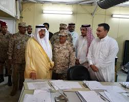 حج وكيل الحرس الوطني للقطاع الغربي يتفقد مخيم الحرس الوطني بمنى وكالة الأنباء السعودية