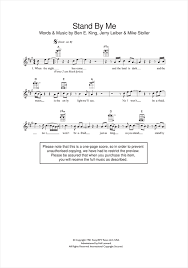 Please be kind as i'm new and still learning. Stand By Me Ukulele Print Sheet Music Now