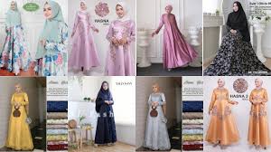 May 29, 2021 · meski berkonsepkan pesta kebun yang santai, namun pernikahan syahnaz jeje tersebut tetap digelar dengan mewah. 35 Model Baju Gamis Pesta Pernikahan Terkini 2021 Youtube