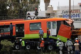 Se desplomó la línea elevada del metro, entre las estaciones tezonco y olivos, de la línea 12. Ufcqbzokprlvom