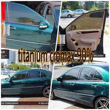 Tinted kereta kini telah menjadi satu ikutan yang sangat popular di malaysia, hal ini kerana selain mengurangkan kepanasan pancaran matahari ia juga menjadi alternatif yang murah menggantikan penggunaan penyaman udara secara berlebihan. Warna Tinted Cermin Kereta Cermitok