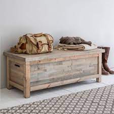 banc coffre de rangement en epicea naturel aldsworth outdoor storage bench at home furniture store diy storage bench