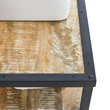 Mobili bagno in ferro battuto Mobile Sottolavabo In Metallo 140 Cm Arredo Bagno Tikamoon