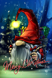 This fun christmas gnome cheer and make you laugh. Artstation Santa S Little Helper Loc Nguyen