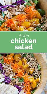Asian Chicken Salad Recipe Taste And Tell Recipe Lunch Recipes Healthy Asian Chicken Salads Healthy Salad Recipes