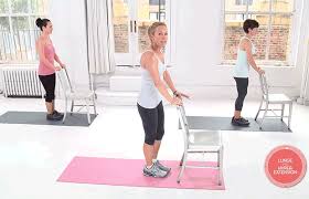 Get Fit In 10 With These Booty Toning Chair Exercises