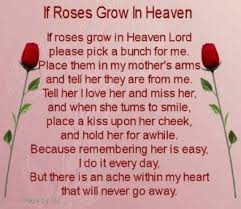 Short Rip Mom Quotes Sayings Poems From Daughter And Son Mom In Heaven Poem For My Mom Mom In Heaven Quotes