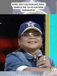 April Boy Regino Kalokalike Sings Di Ko Kayang Tanggapin
