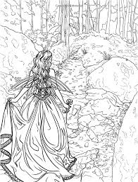 Coloring page offered by cinthia. Robot Check Forest Coloring Pages Detailed Coloring Pages Fairy Coloring Pages