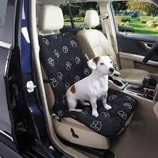 Paw Print Single Seat Cover Oh My Dog Supply Pet Car Seat Covers Dog Car Seats Dog Seat Covers