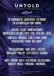American heritage® dictionary of the. Untold Festival Completes 2018 Line Up The Partae