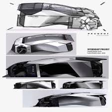 gleb danilov on instagram 4seater highway shuttle sketches of my internship project at peugeot car automotive design concept car design cool car pictures